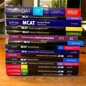 MCAT prep books for sale